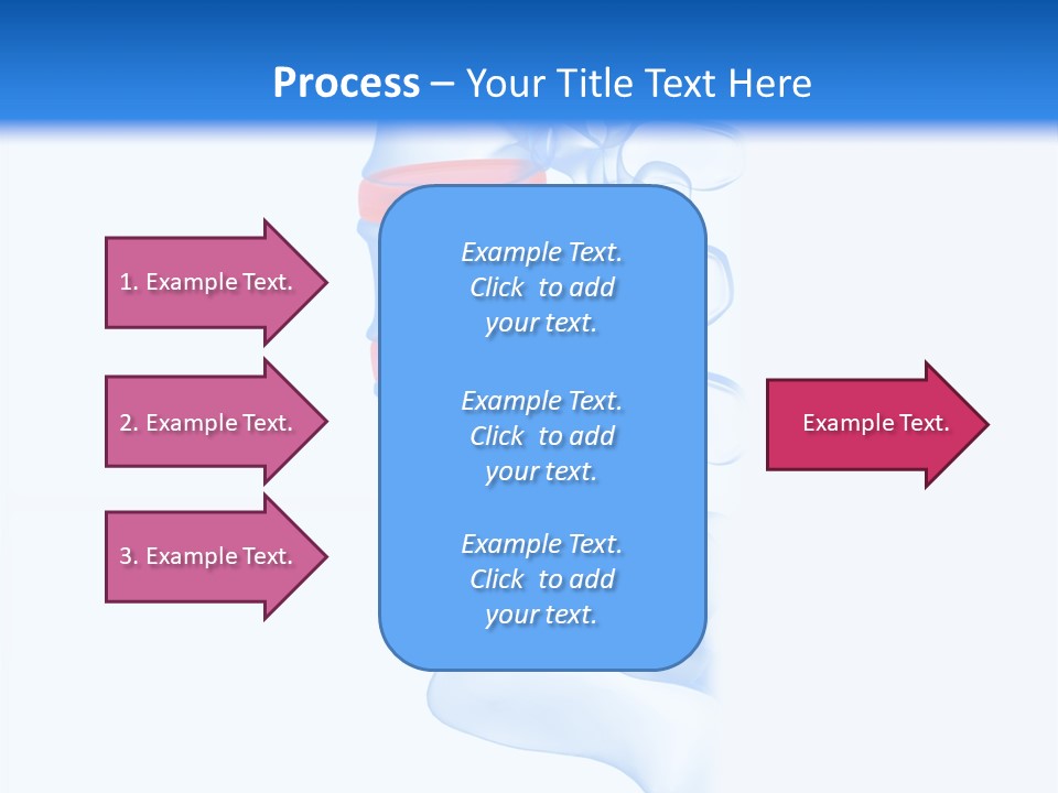Hospital Closeup White PowerPoint Template