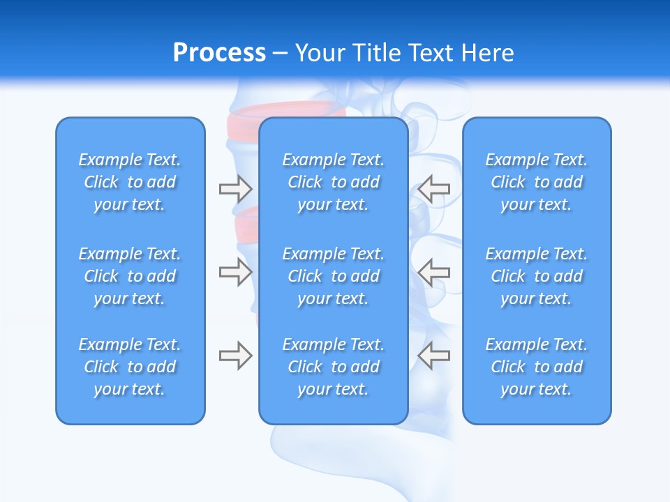 Hospital Closeup White PowerPoint Template