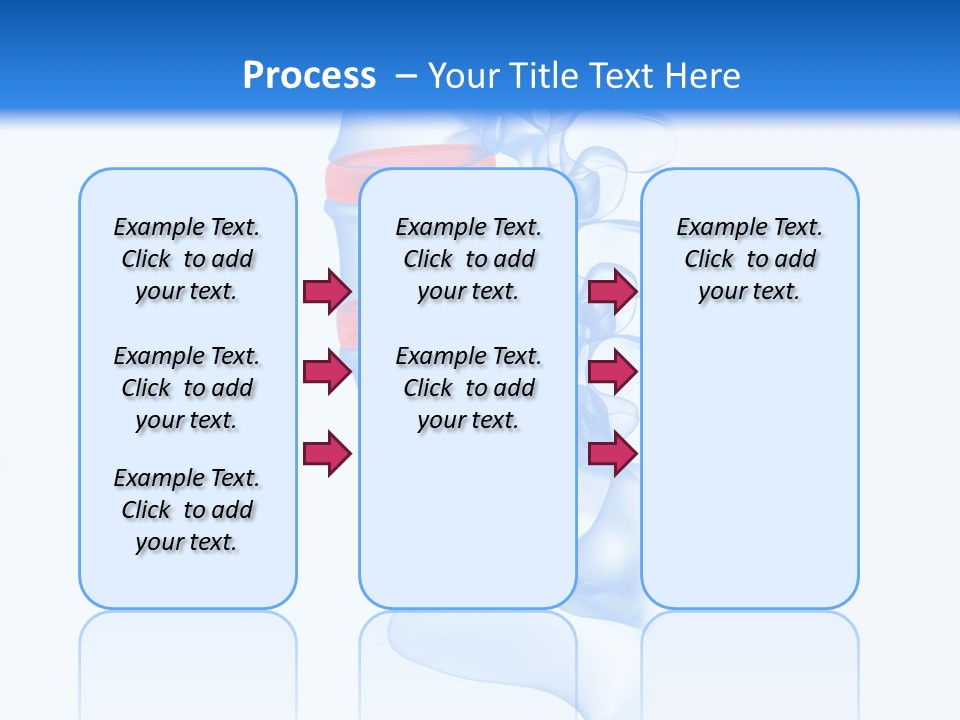 Hospital Closeup White PowerPoint Template