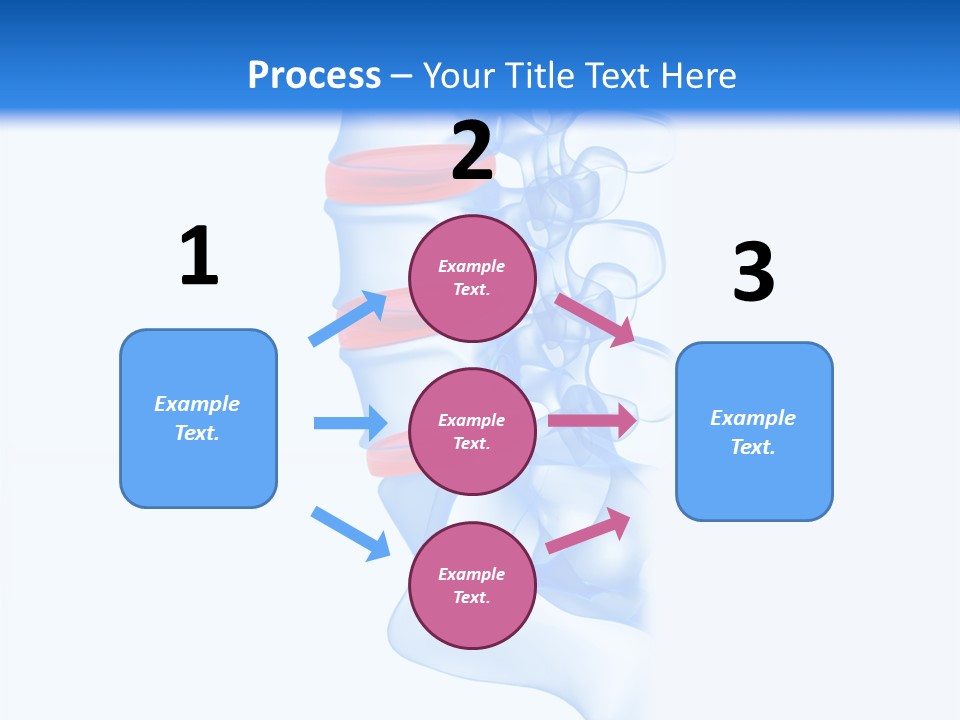 Hospital Closeup White PowerPoint Template