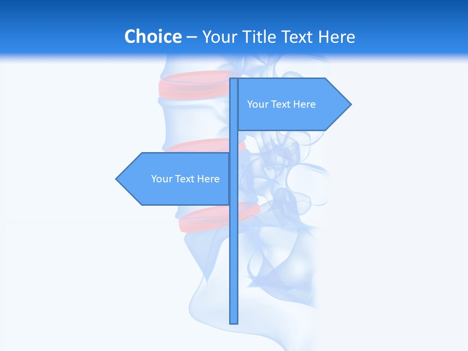 Hospital Closeup White PowerPoint Template