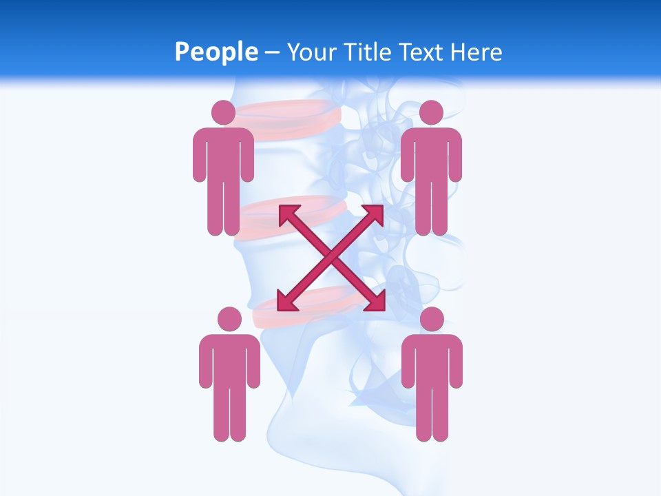 Hospital Closeup White PowerPoint Template