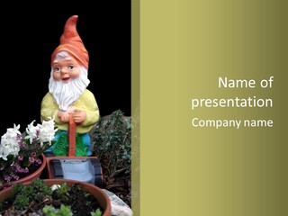 Decorative Fairytale Object PowerPoint Template