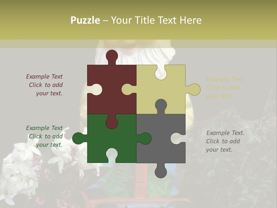 Decorative Fairytale Object PowerPoint Template