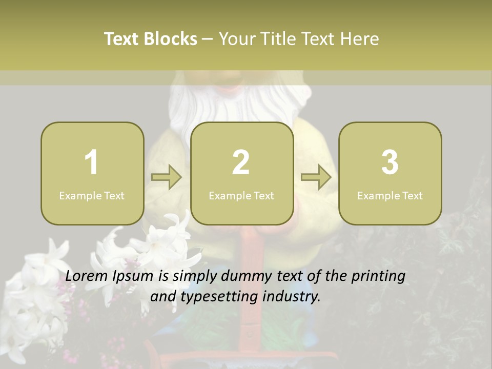 Decorative Fairytale Object PowerPoint Template