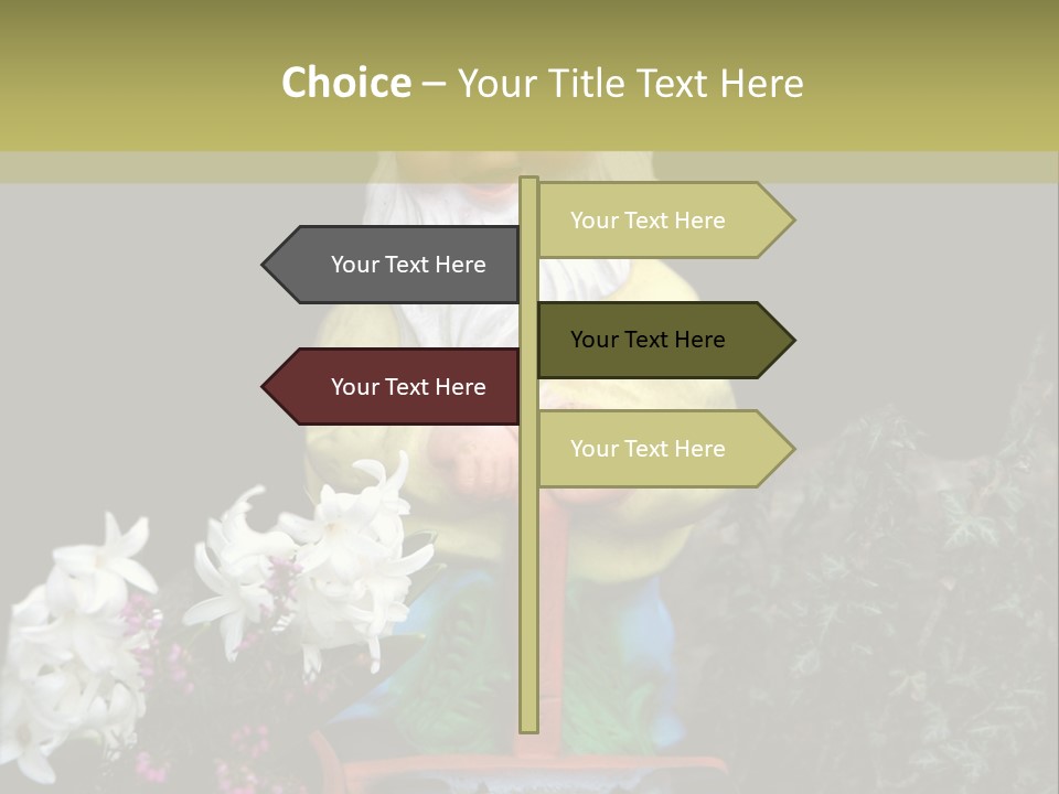 Decorative Fairytale Object PowerPoint Template