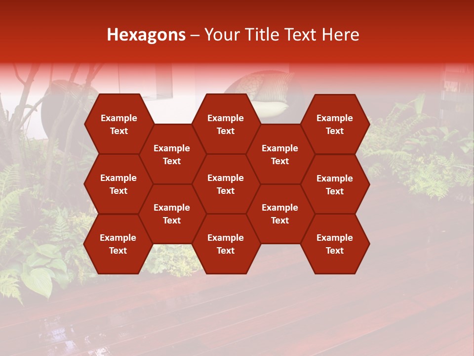 Trees Design Wood PowerPoint Template