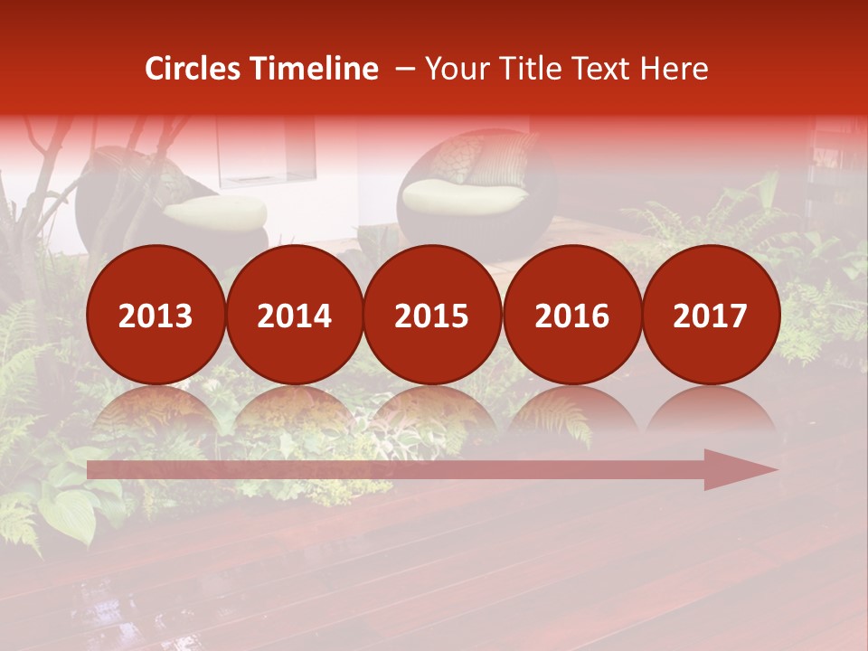 Trees Design Wood PowerPoint Template