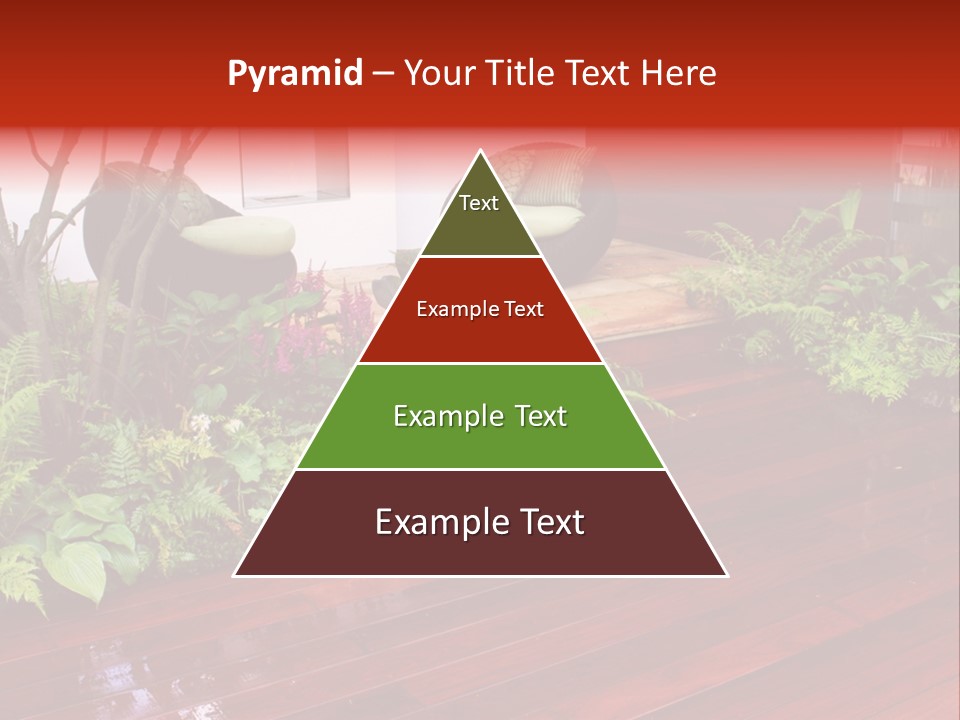 Trees Design Wood PowerPoint Template