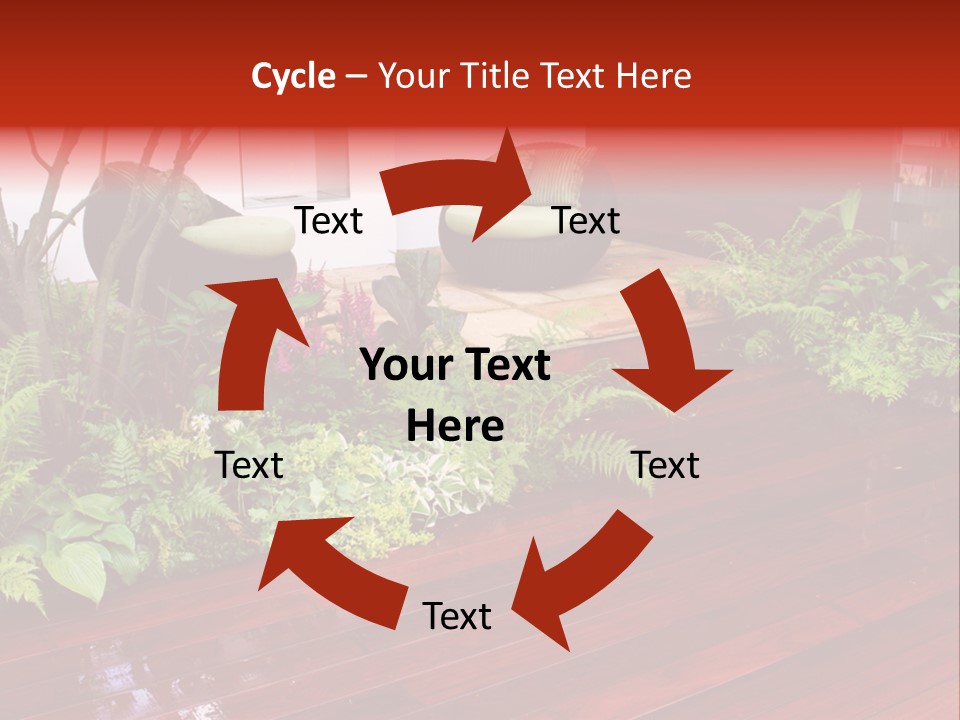 Trees Design Wood PowerPoint Template