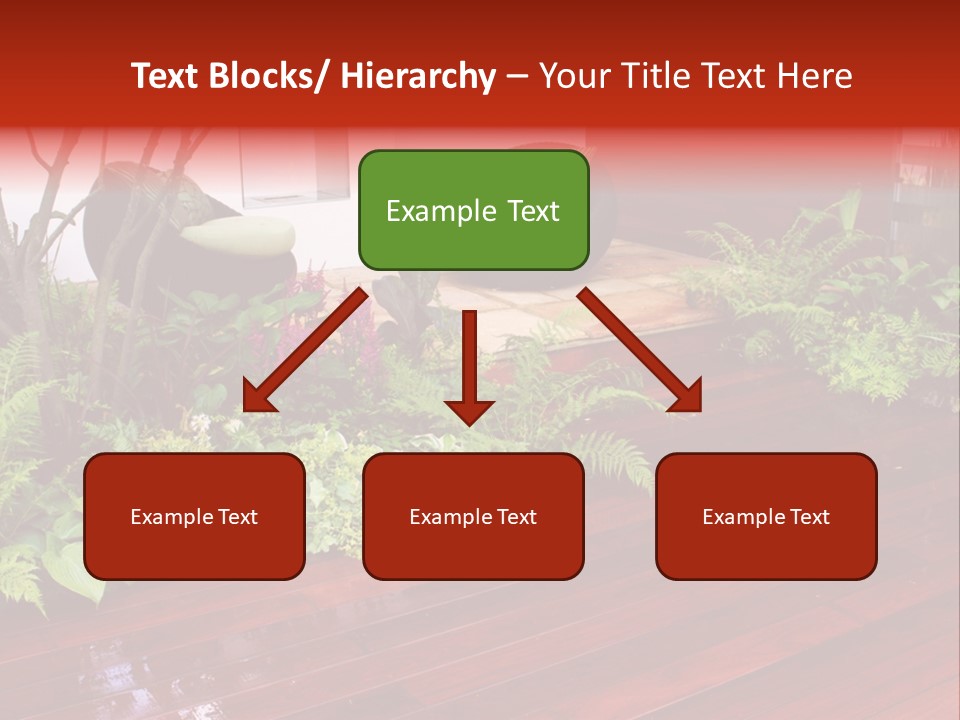 Trees Design Wood PowerPoint Template