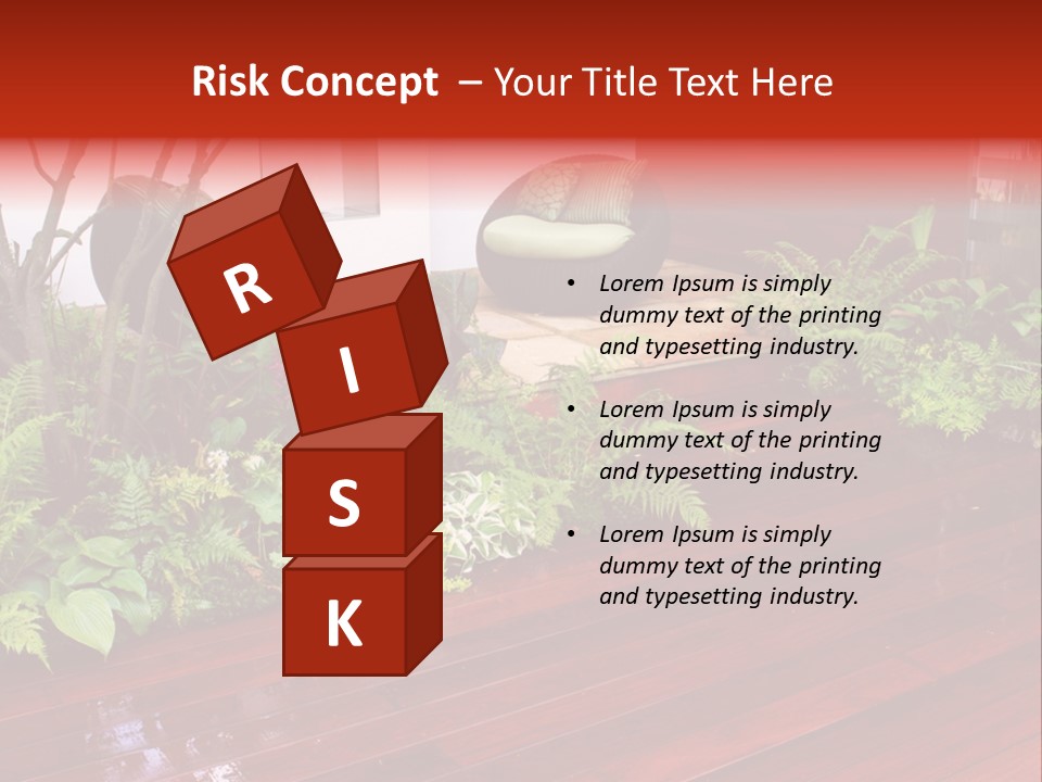 Trees Design Wood PowerPoint Template