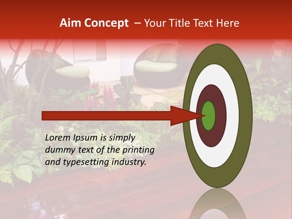 Trees Design Wood PowerPoint Template