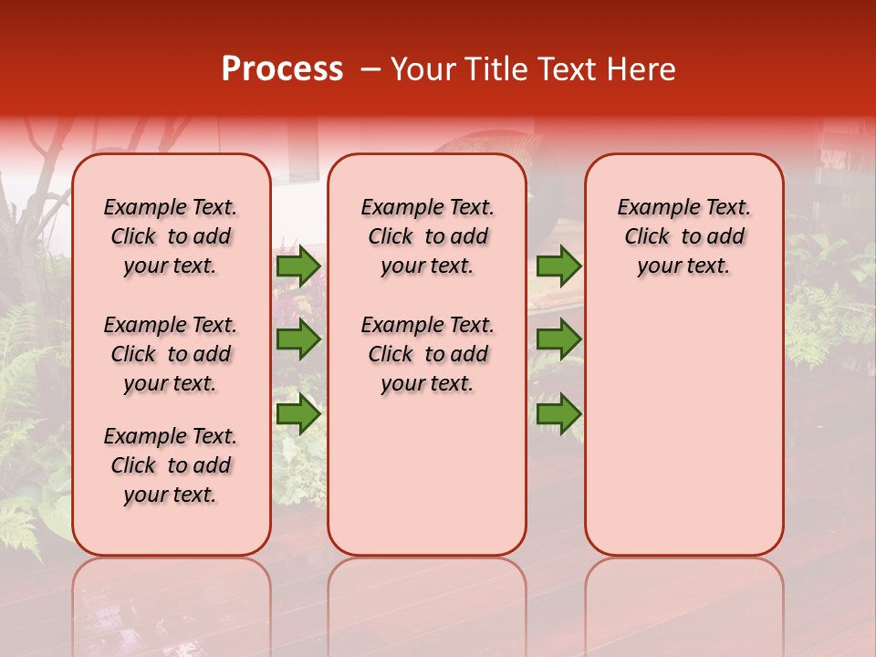 Trees Design Wood PowerPoint Template