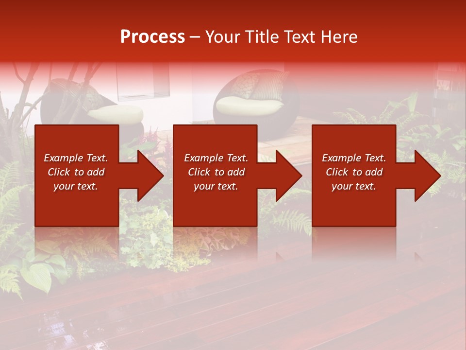 Trees Design Wood PowerPoint Template