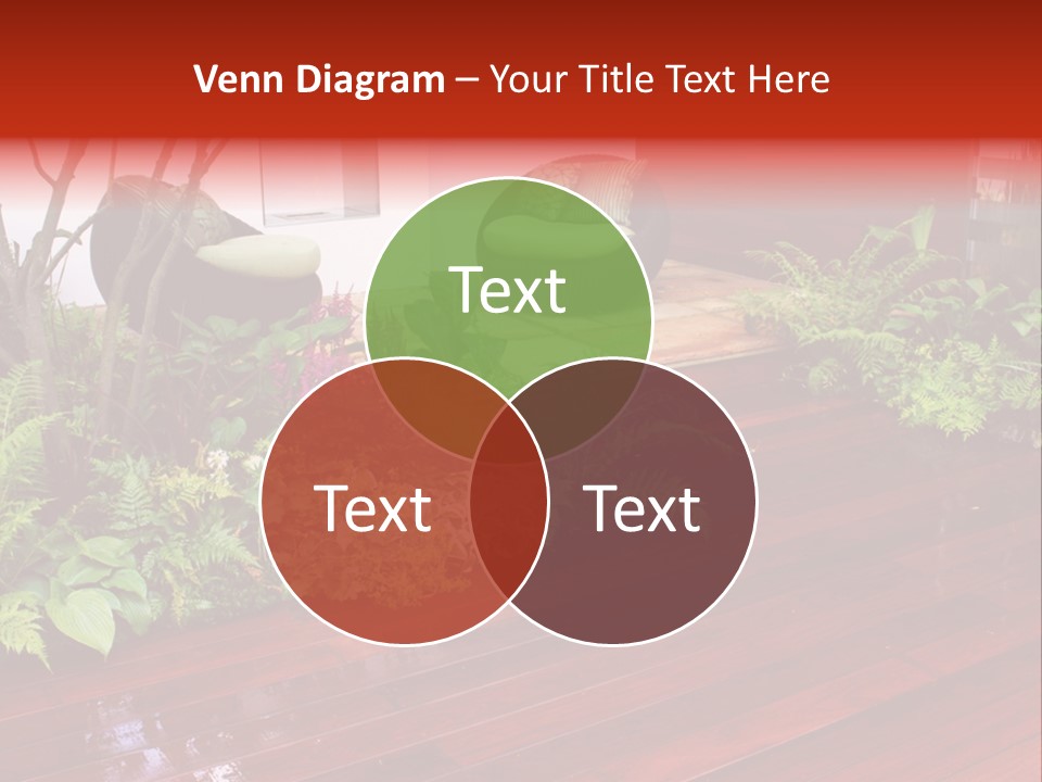 Trees Design Wood PowerPoint Template