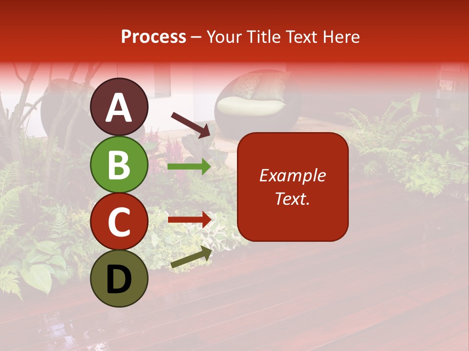 Trees Design Wood PowerPoint Template