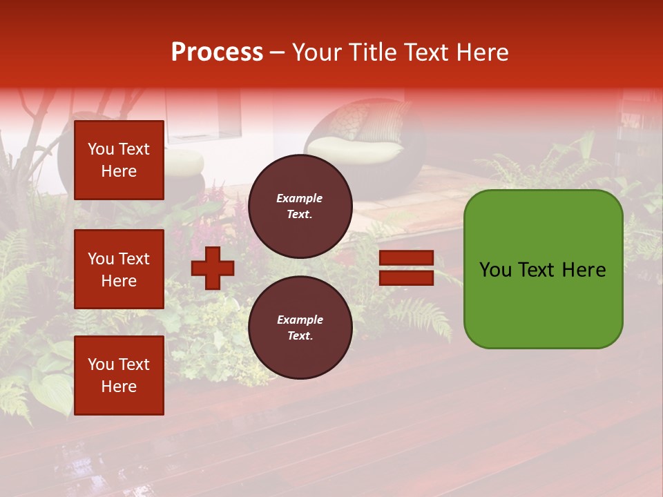Trees Design Wood PowerPoint Template