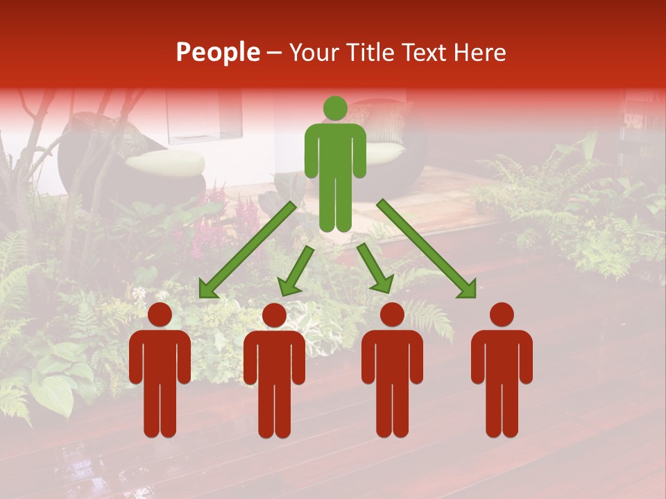 Trees Design Wood PowerPoint Template