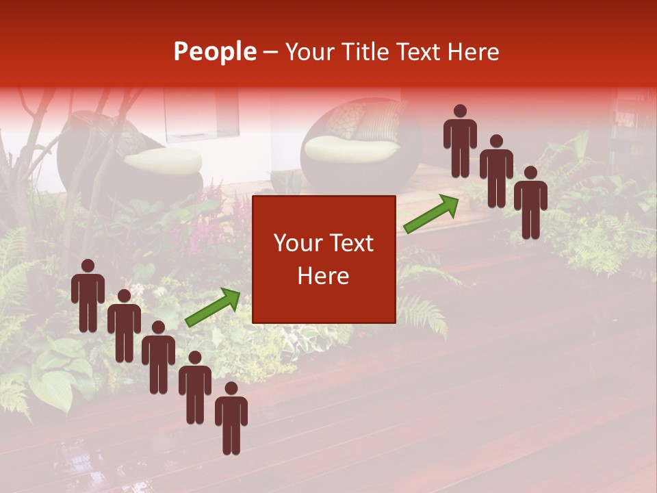 Trees Design Wood PowerPoint Template