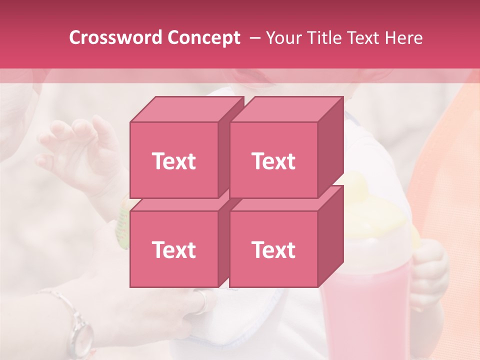 Potty Mum Emotion PowerPoint Template