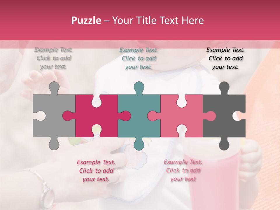 Potty Mum Emotion PowerPoint Template