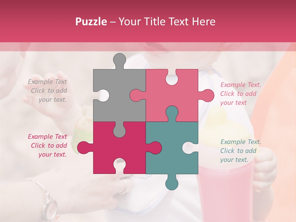 Potty Mum Emotion PowerPoint Template