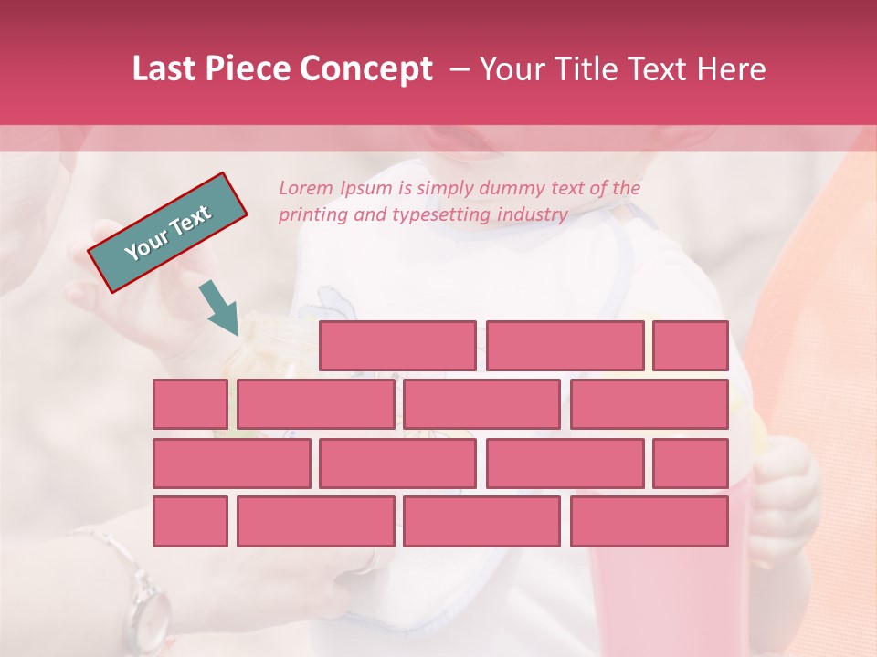 Potty Mum Emotion PowerPoint Template