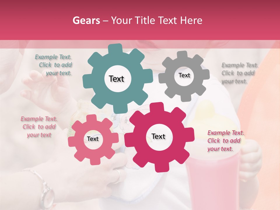 Potty Mum Emotion PowerPoint Template