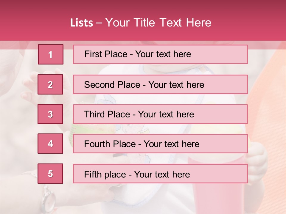 Potty Mum Emotion PowerPoint Template