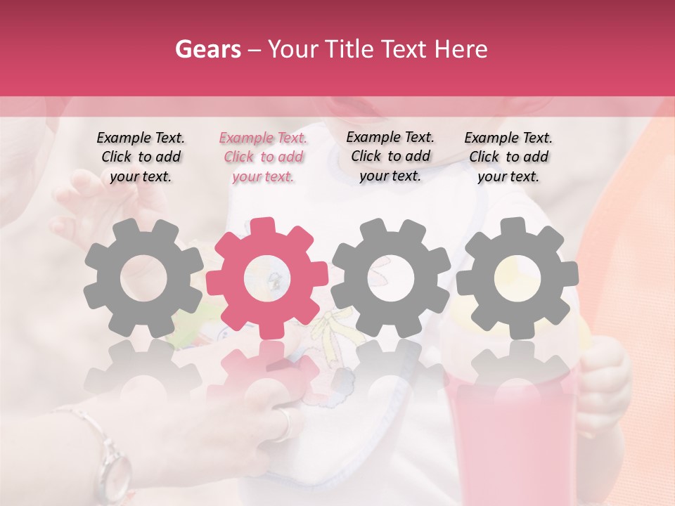 Potty Mum Emotion PowerPoint Template