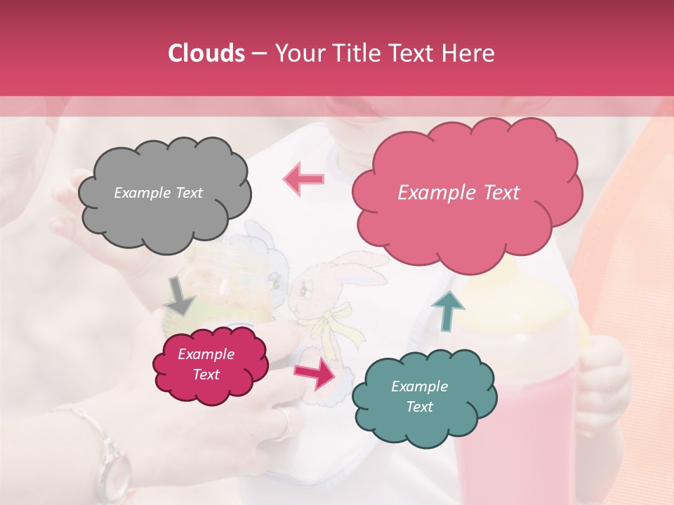Potty Mum Emotion PowerPoint Template