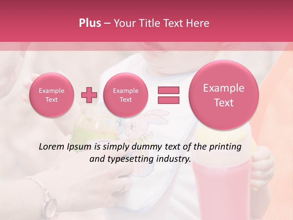 Potty Mum Emotion PowerPoint Template