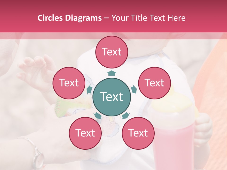 Potty Mum Emotion PowerPoint Template