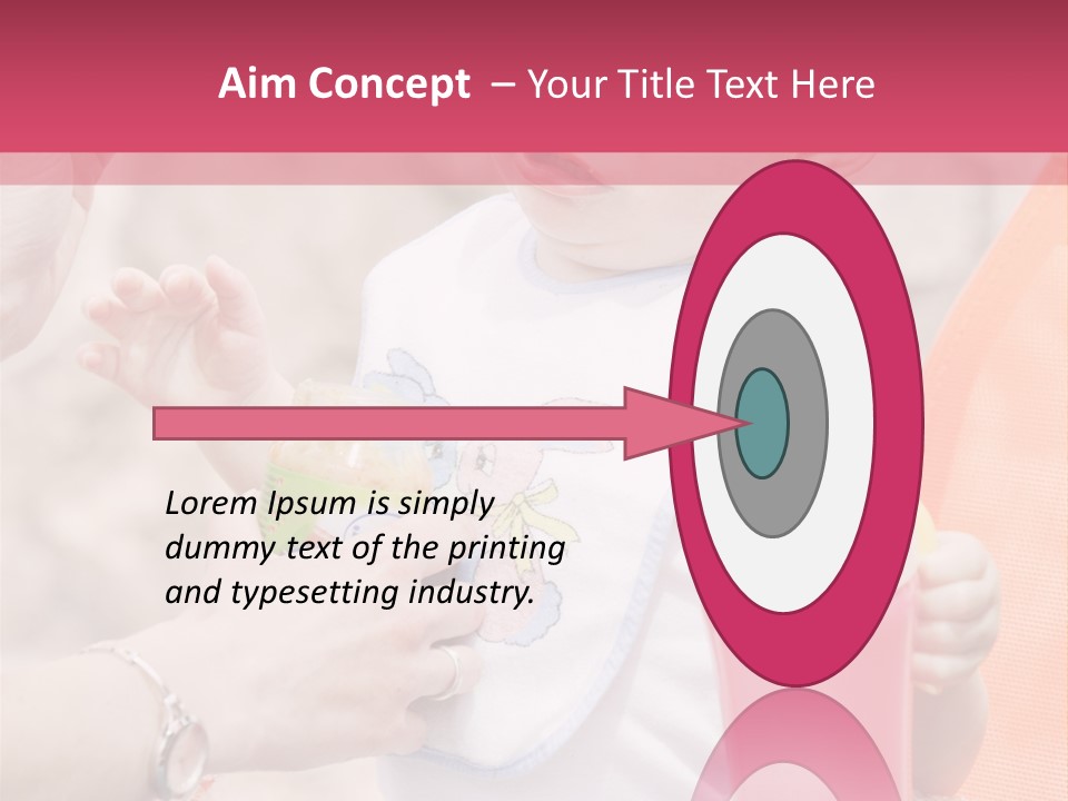 Potty Mum Emotion PowerPoint Template