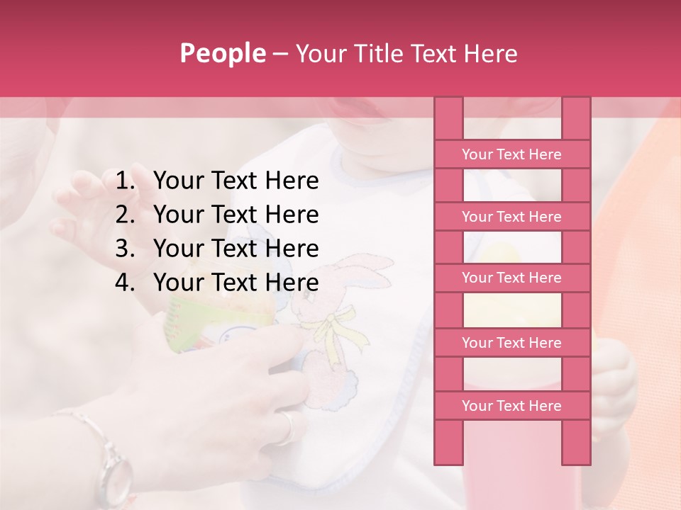 Potty Mum Emotion PowerPoint Template