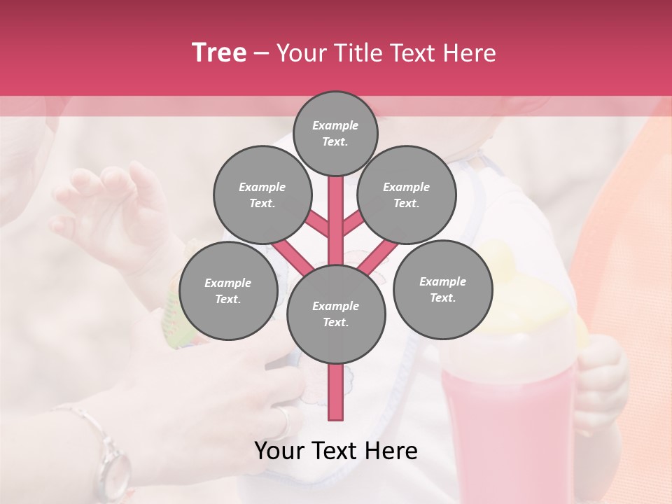 Potty Mum Emotion PowerPoint Template