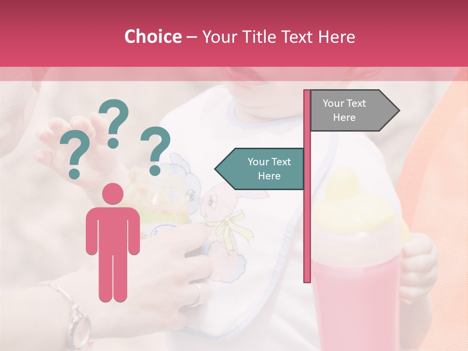 Potty Mum Emotion PowerPoint Template