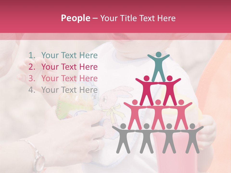 Potty Mum Emotion PowerPoint Template