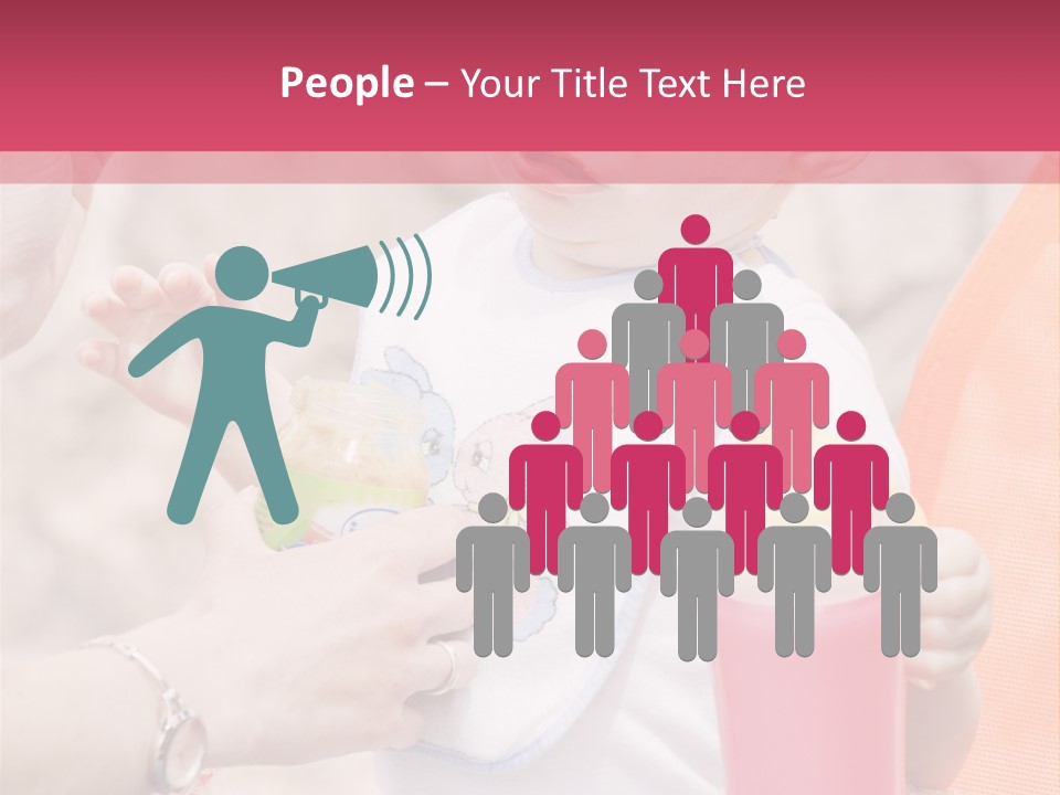 Potty Mum Emotion PowerPoint Template