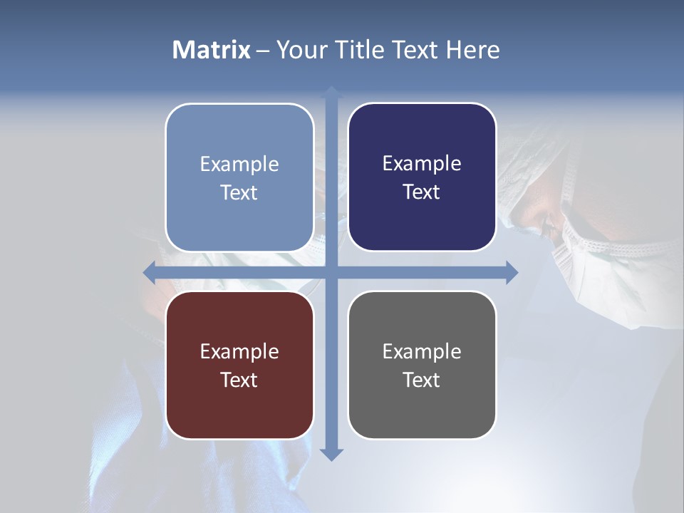 Man Stethoscope Healthcare PowerPoint Template
