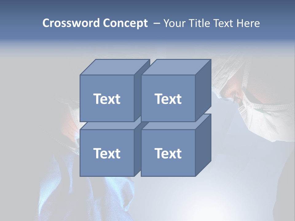 Man Stethoscope Healthcare PowerPoint Template
