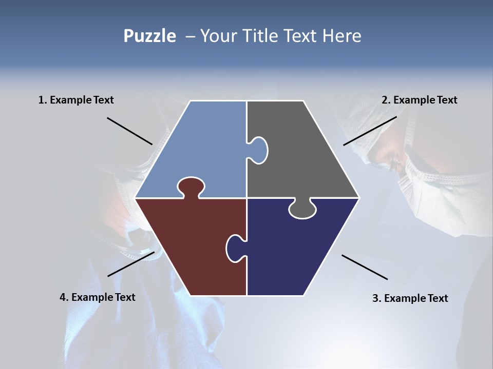 Man Stethoscope Healthcare PowerPoint Template