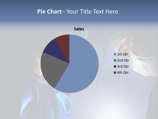 Man Stethoscope Healthcare PowerPoint Template