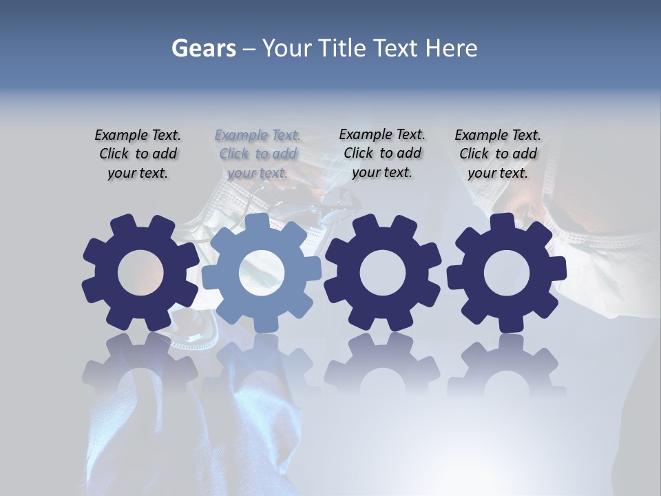 Man Stethoscope Healthcare PowerPoint Template