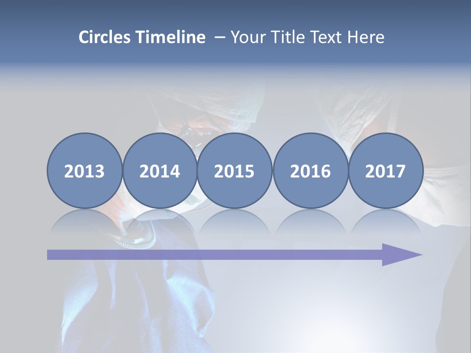 Man Stethoscope Healthcare PowerPoint Template