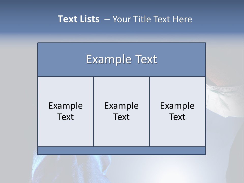 Man Stethoscope Healthcare PowerPoint Template