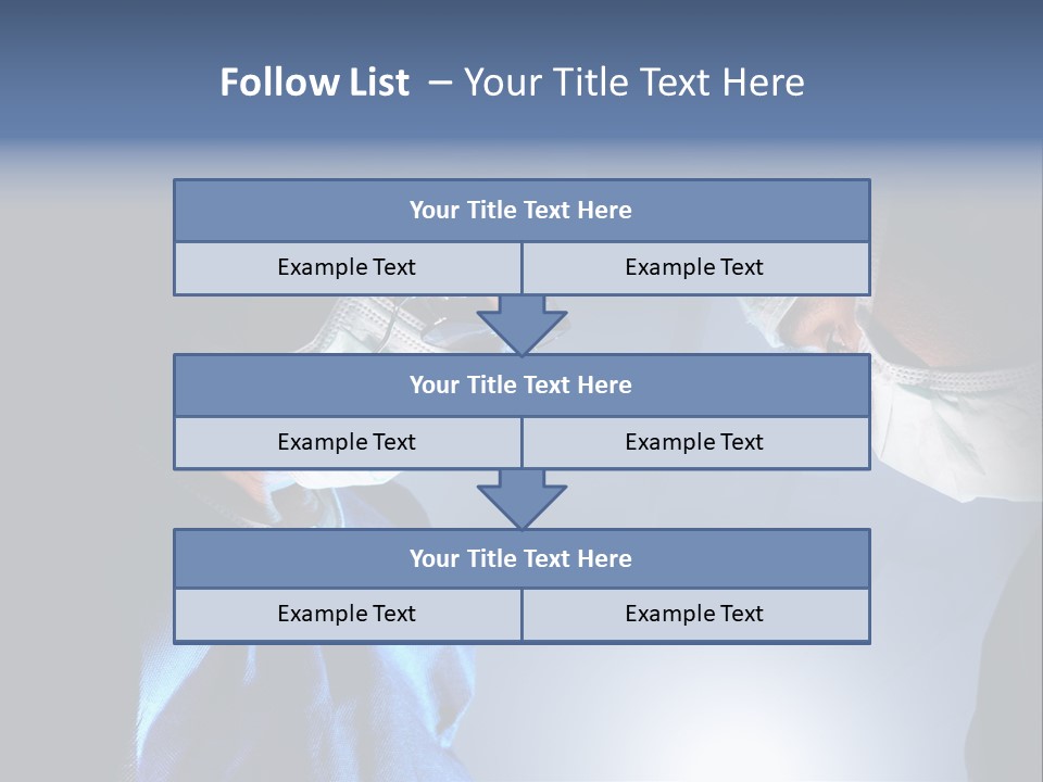 Man Stethoscope Healthcare PowerPoint Template