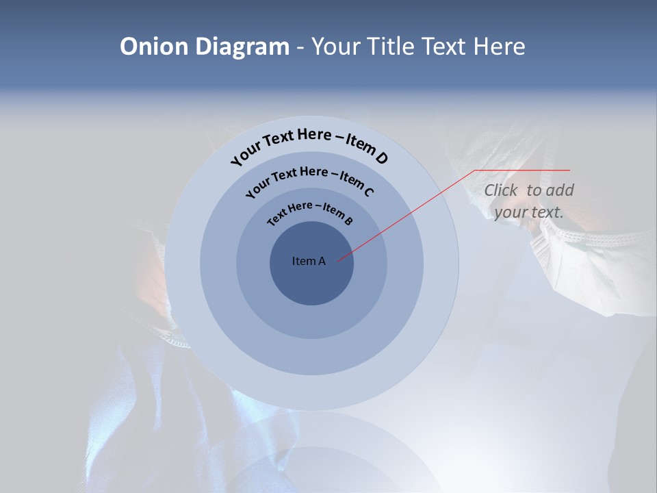 Man Stethoscope Healthcare PowerPoint Template