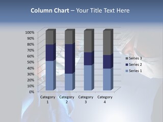 Man Stethoscope Healthcare PowerPoint Template